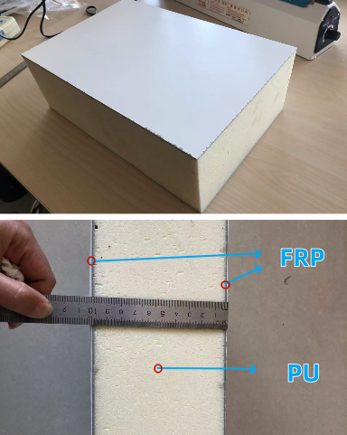 FRP PU sandwich panel FRP PU sandwich panel